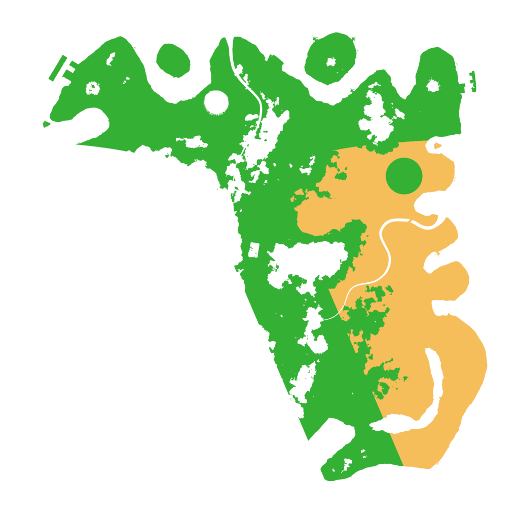 Biome Rust Map: Procedural Map, Size: 3750, Seed: 148672119