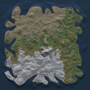 Thumbnail Rust Map: Procedural Map, Size: 5000, Seed: 923730495, 18 Monuments