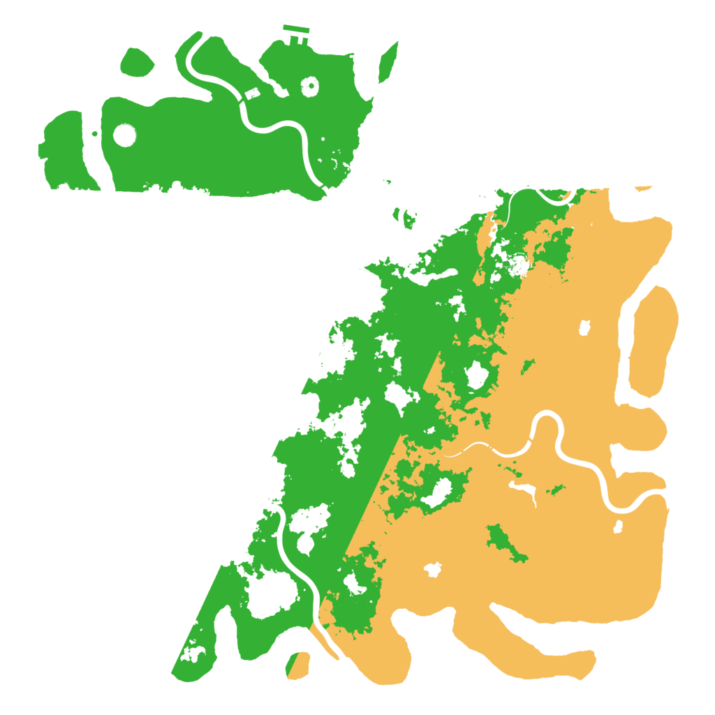 Biome Rust Map: Procedural Map, Size: 5500, Seed: 849102848
