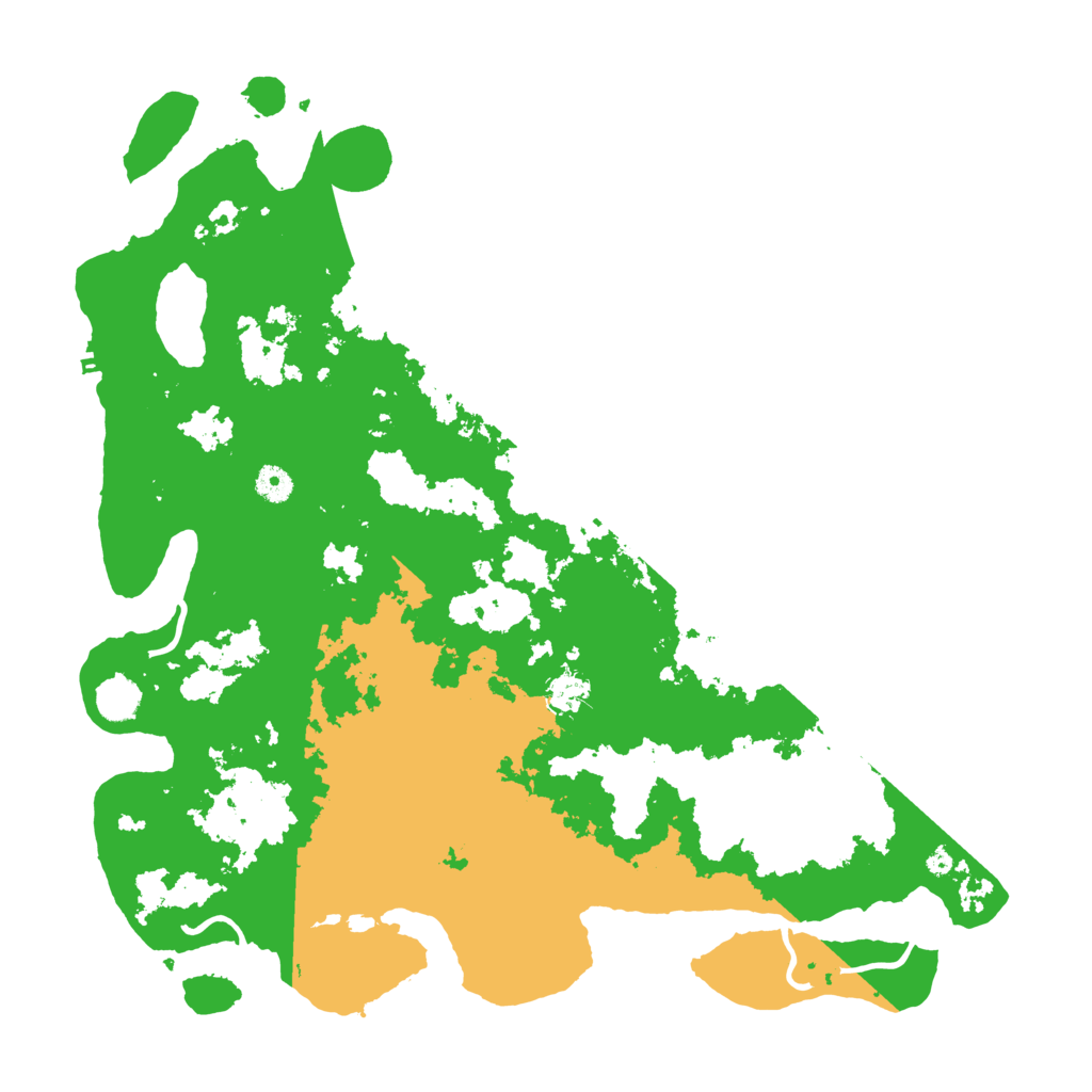 Biome Rust Map: Procedural Map, Size: 4500, Seed: 1334740678
