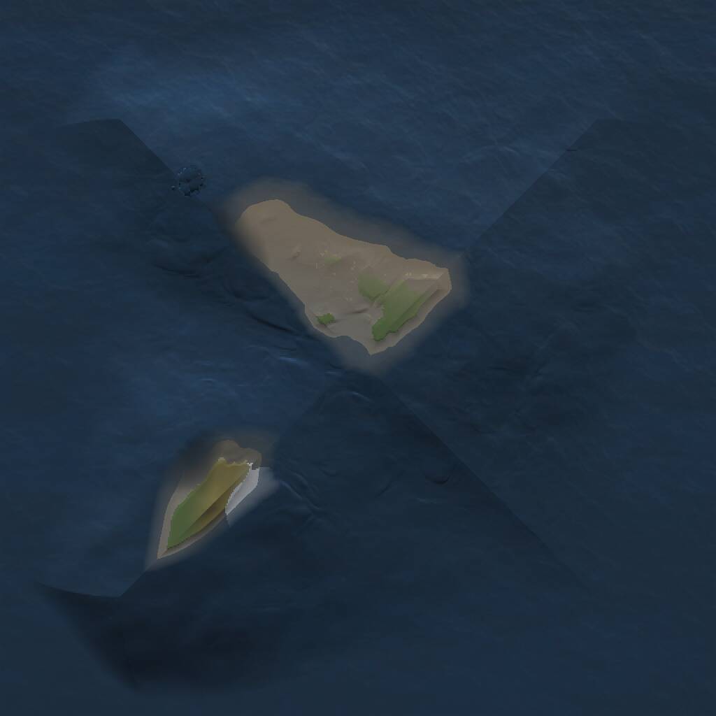 Rust Map: Procedural Map, Size: 1000, Seed: 428937387, 1 Monuments