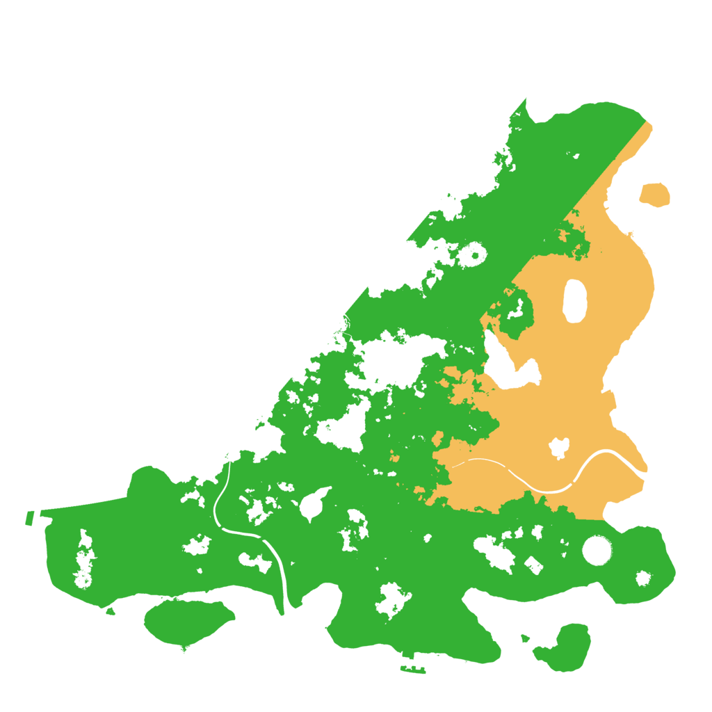Biome Rust Map: Procedural Map, Size: 4250, Seed: 5478