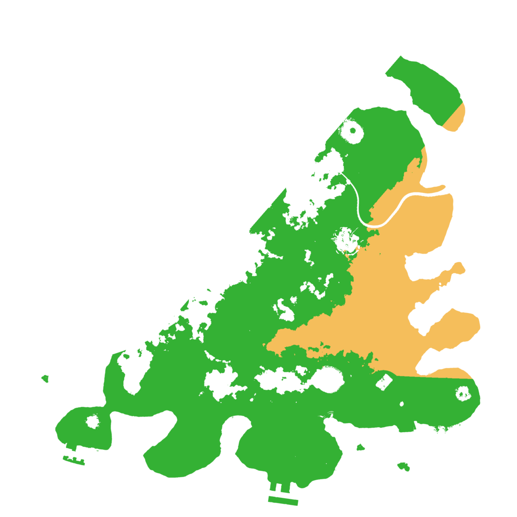 Biome Rust Map: Procedural Map, Size: 3500, Seed: 1712030616
