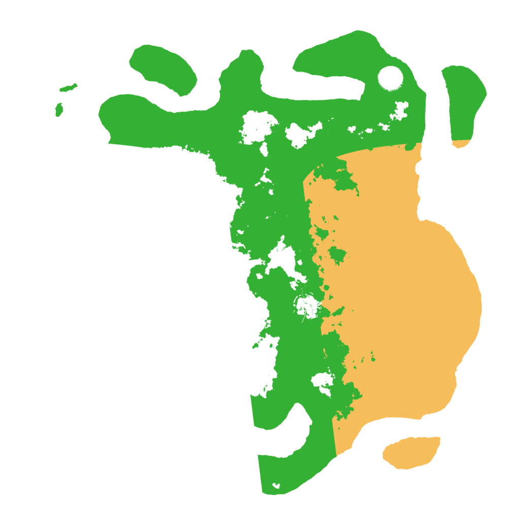 Biome Rust Map: Barren, Size: 3700, Seed: 557142784