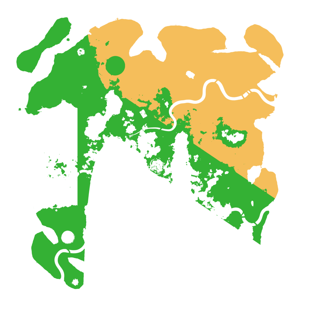 Biome Rust Map: Procedural Map, Size: 4250, Seed: 14831
