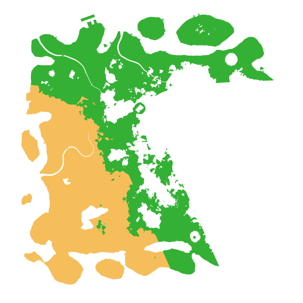 Biome Rust Map: Procedural Map, Size: 4300, Seed: 1465