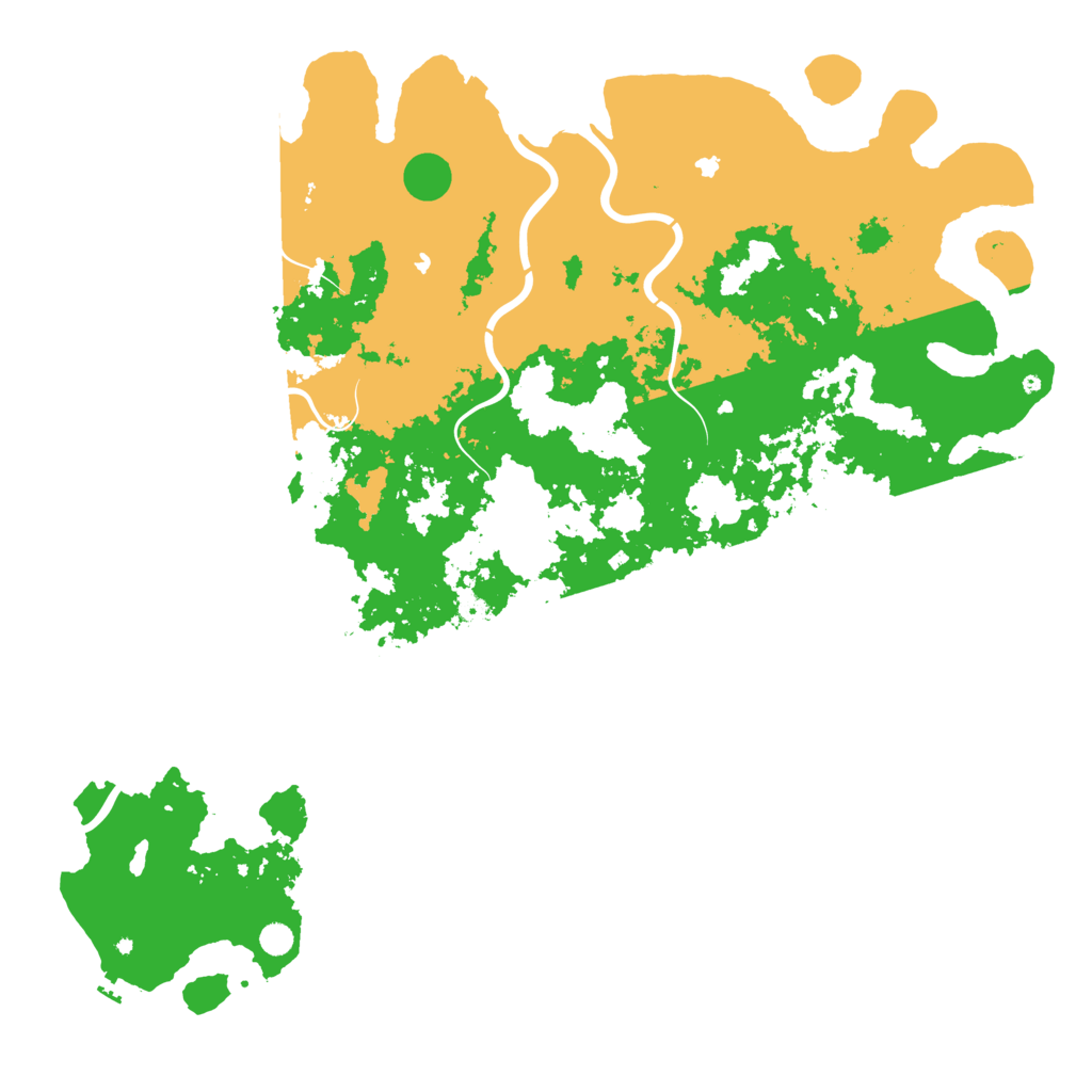 Biome Rust Map: Procedural Map, Size: 6000, Seed: 514156
