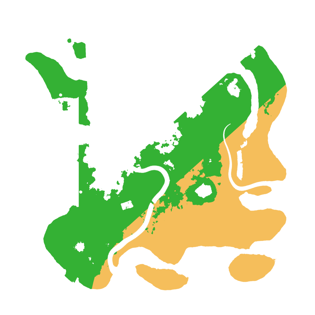 Biome Rust Map: Procedural Map, Size: 3000, Seed: 1951824735