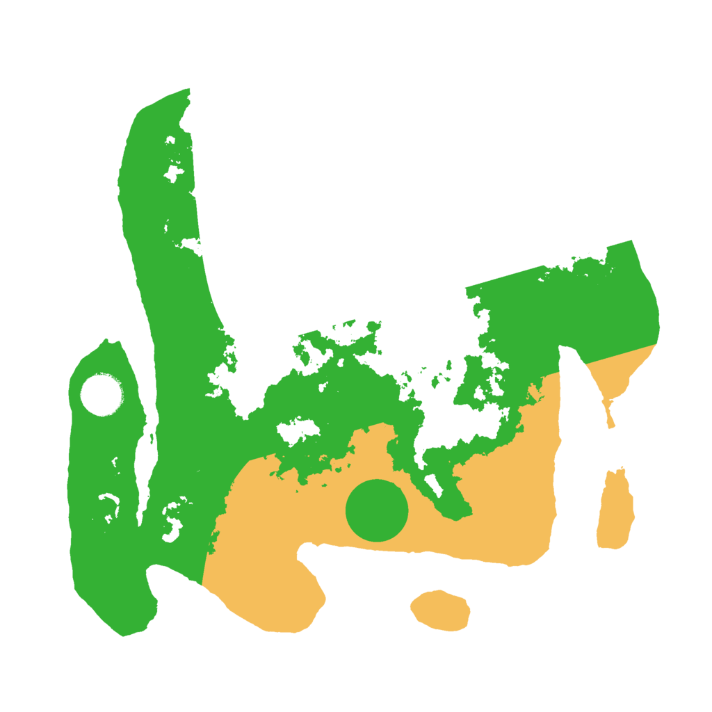 Biome Rust Map: Barren, Size: 3000, Seed: 800432993