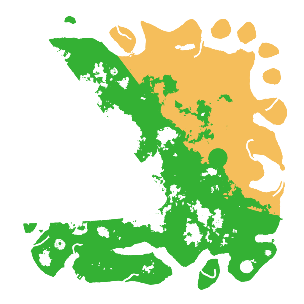 Biome Rust Map: Procedural Map, Size: 4250, Seed: 436258730