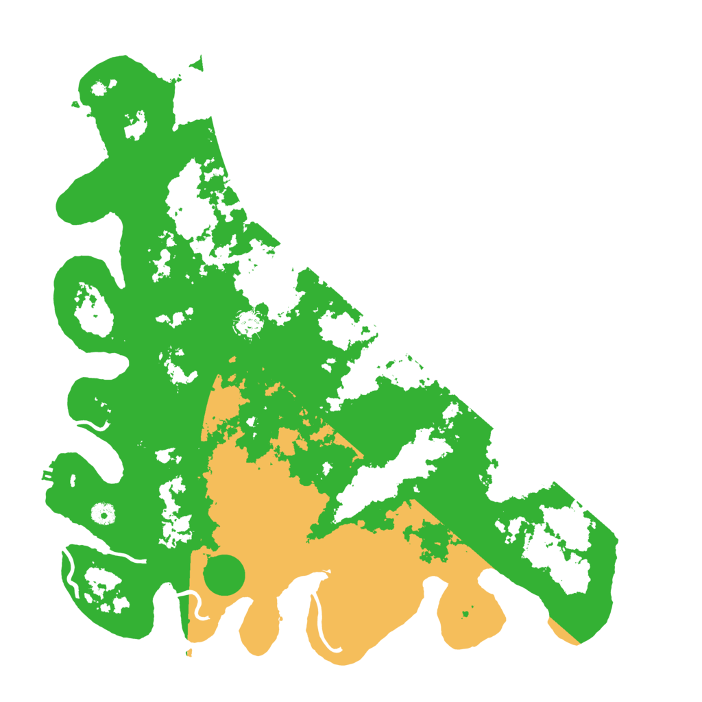 Biome Rust Map: Procedural Map, Size: 4500, Seed: 120251490