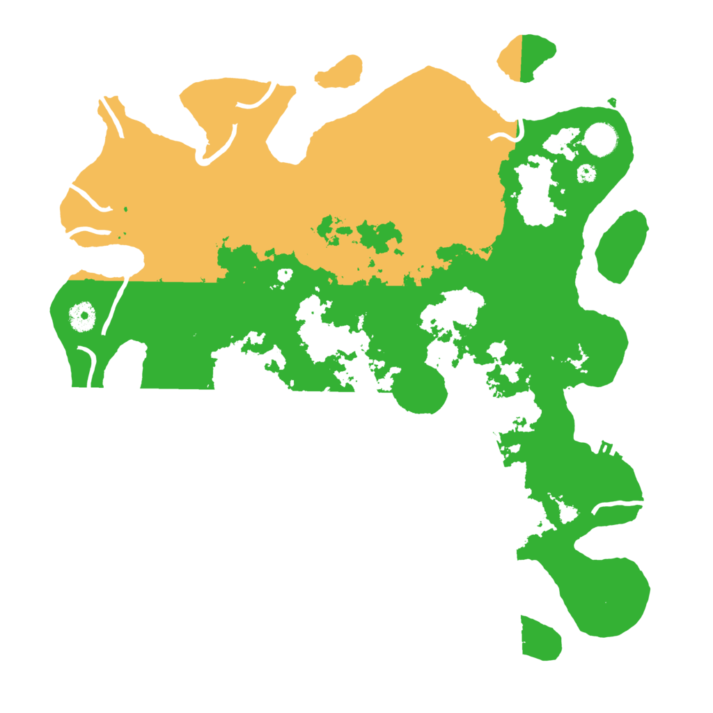 Biome Rust Map: Procedural Map, Size: 3800, Seed: 208852750