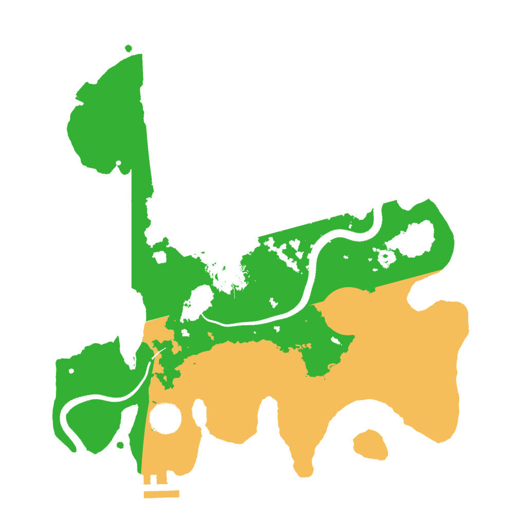 Biome Rust Map: Procedural Map, Size: 3000, Seed: 1484878695