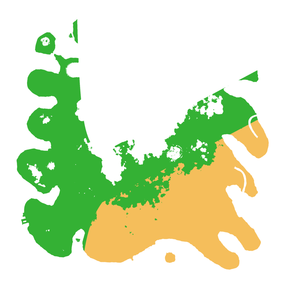 Biome Rust Map: Procedural Map, Size: 3500, Seed: 82039069