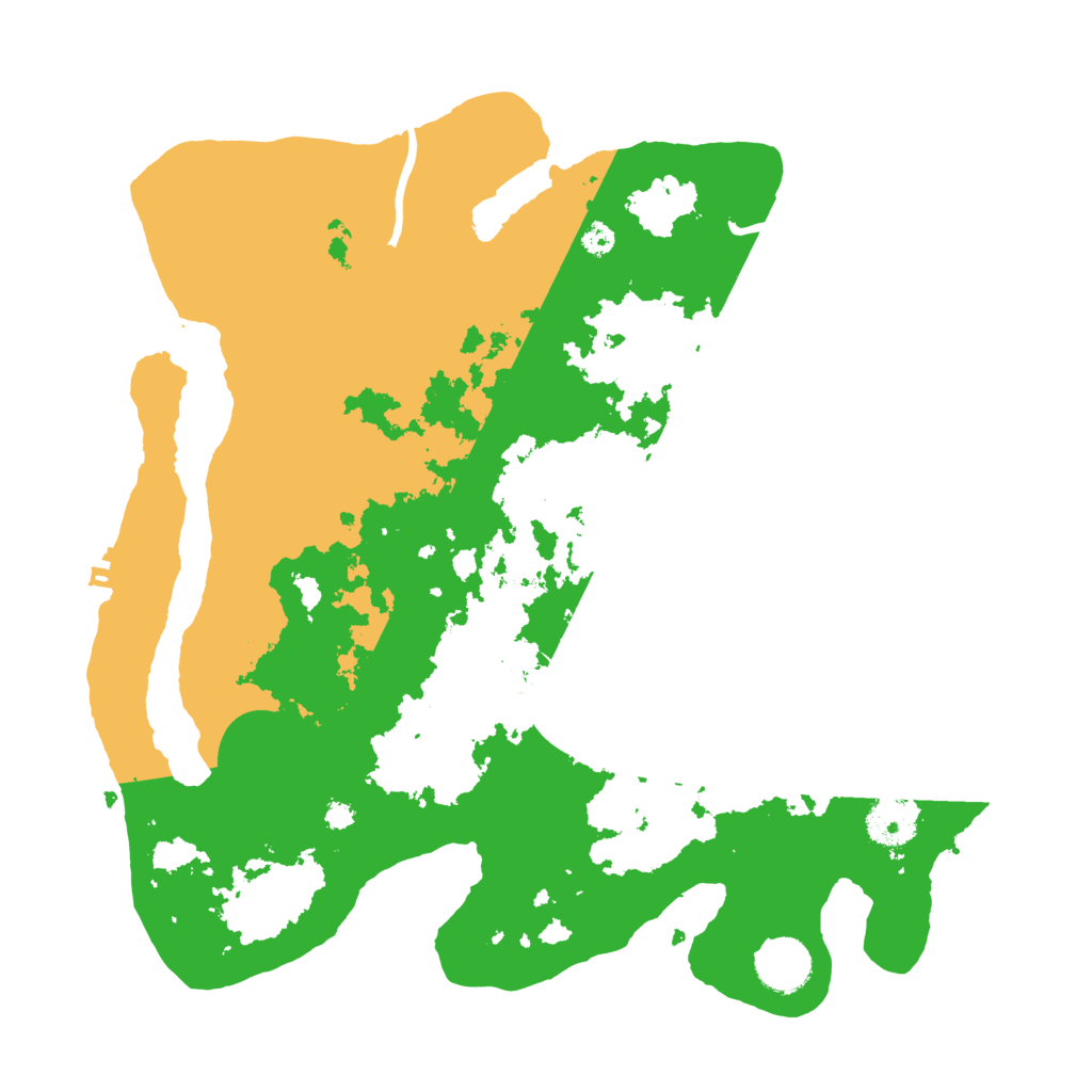 Biome Rust Map: Procedural Map, Size: 3500, Seed: 124361262