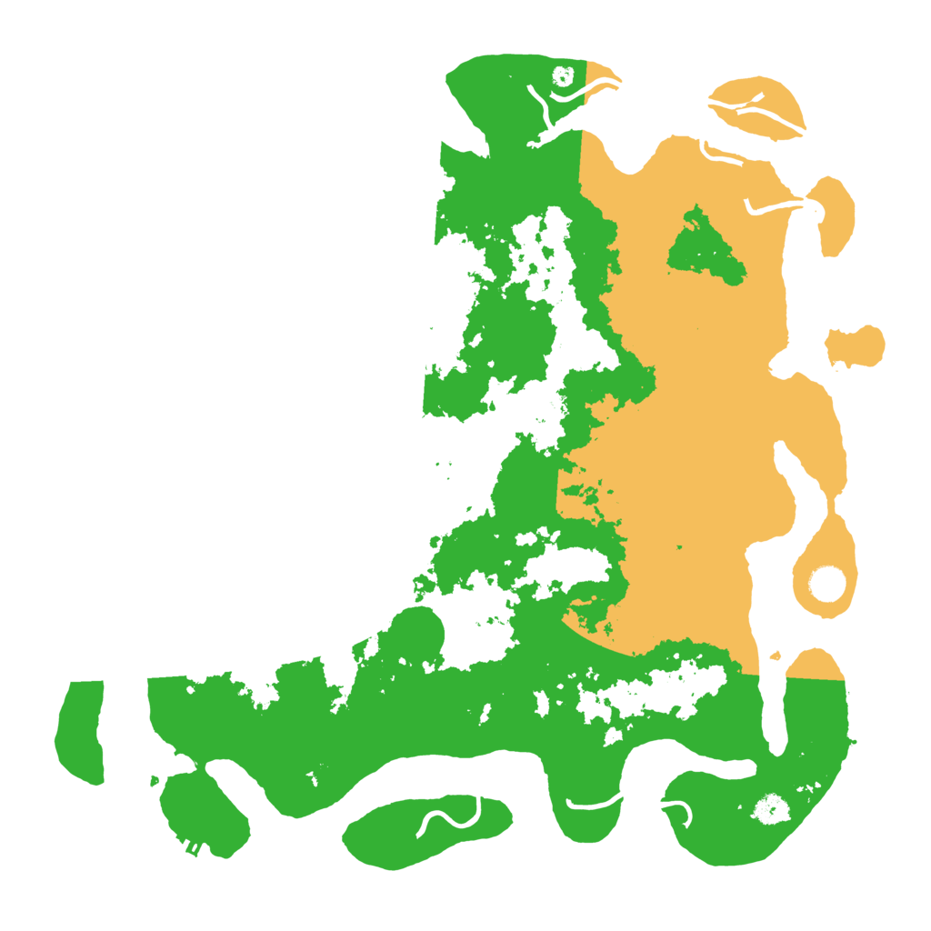 Biome Rust Map: Procedural Map, Size: 4500, Seed: 850109238