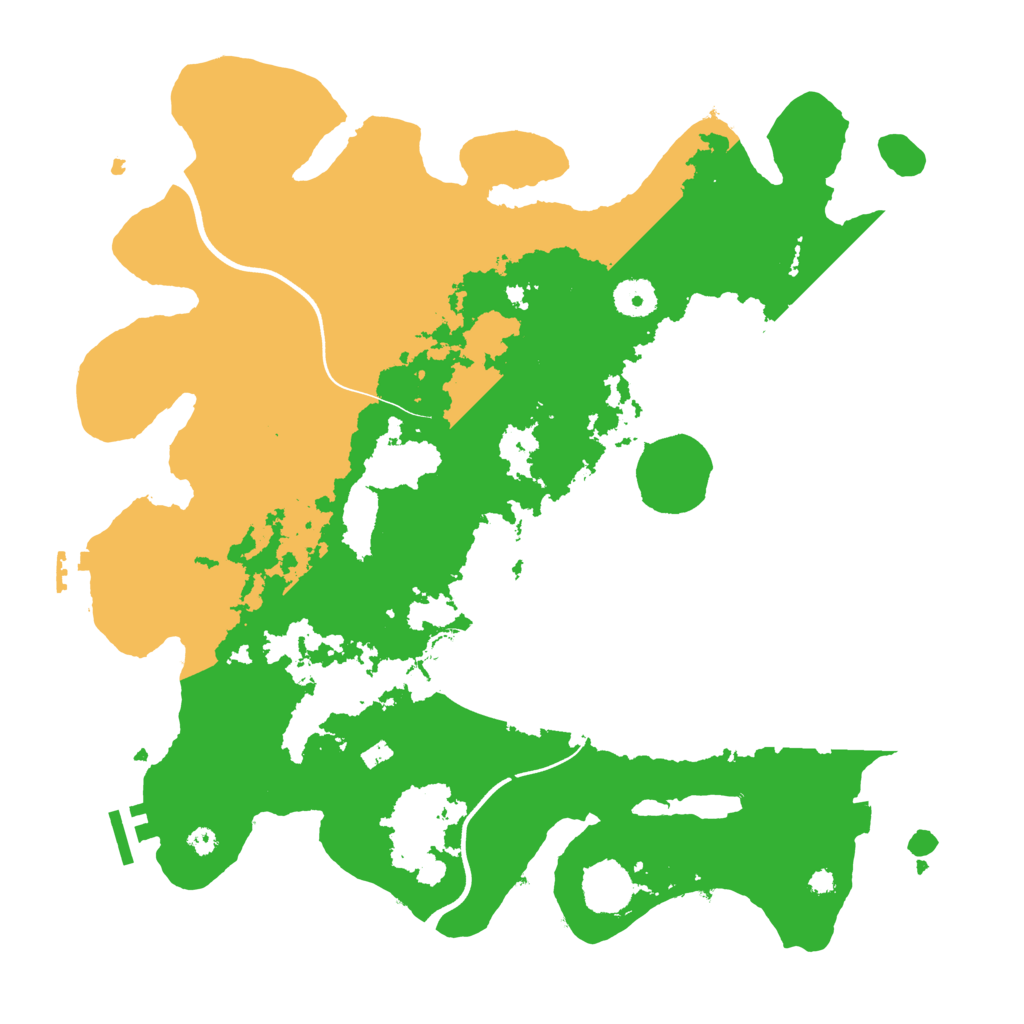 Biome Rust Map: Procedural Map, Size: 3750, Seed: 29089387