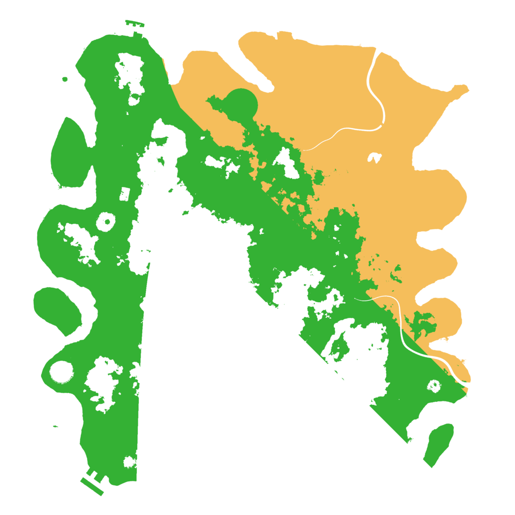 Biome Rust Map: Procedural Map, Size: 4040, Seed: 47316