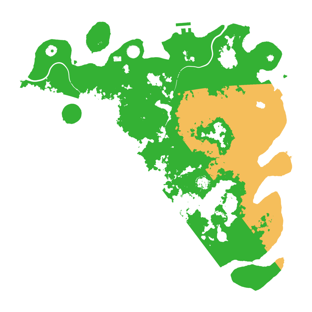 Biome Rust Map: Procedural Map, Size: 4250, Seed: 452500520