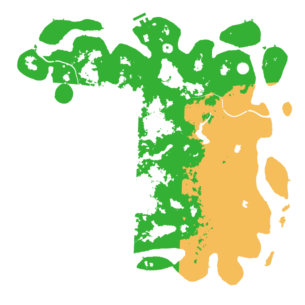 Biome Rust Map: Procedural Map, Size: 4500, Seed: 1379198080