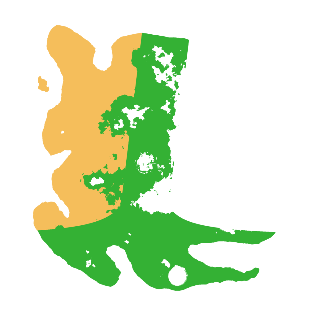 Biome Rust Map: Barren, Size: 3000, Seed: 1334670308