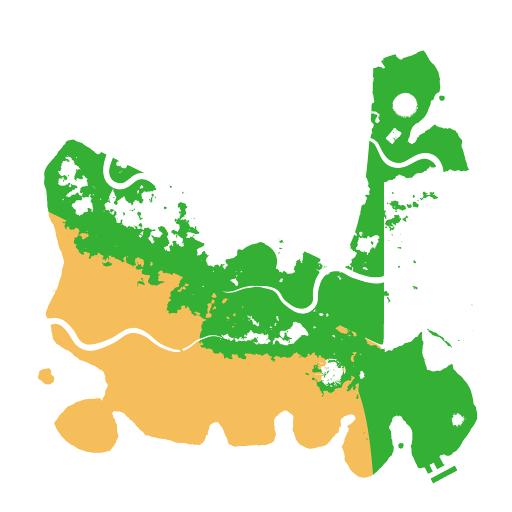 Biome Rust Map: Procedural Map, Size: 3750, Seed: 60110036