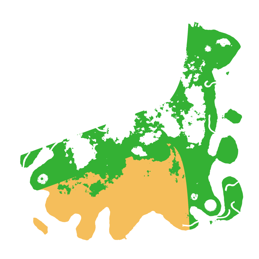 Biome Rust Map: Procedural Map, Size: 3850, Seed: 3567982