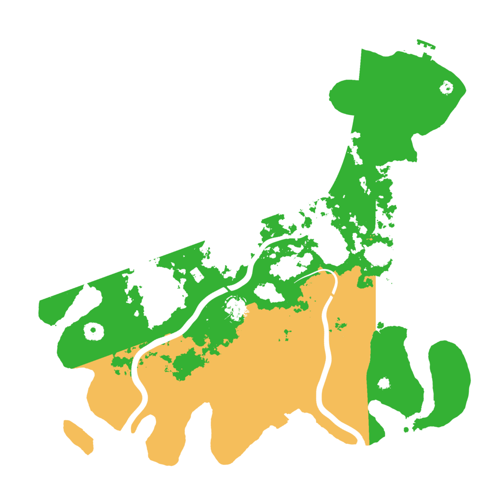 Biome Rust Map: Procedural Map, Size: 3850, Seed: 3567982