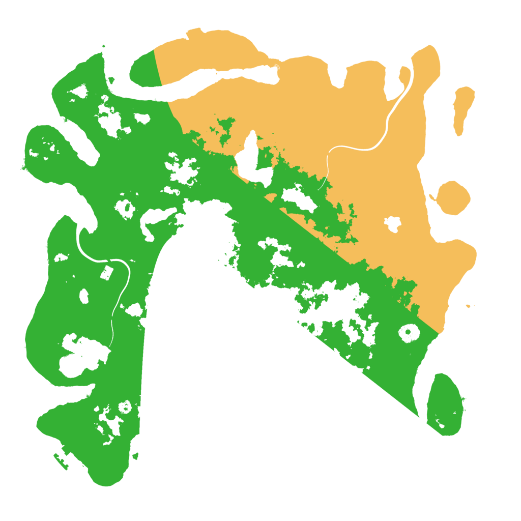 Biome Rust Map: Procedural Map, Size: 4000, Seed: 25315387