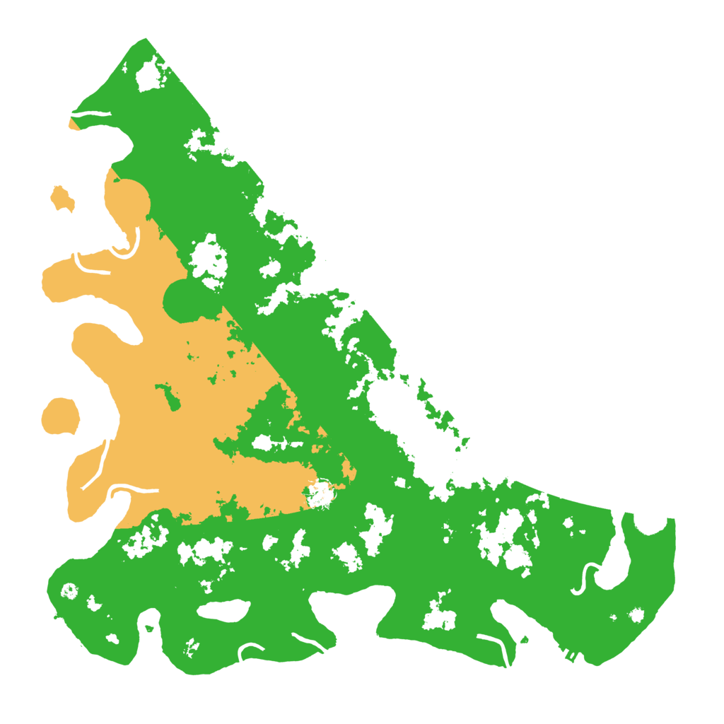 Biome Rust Map: Procedural Map, Size: 4500, Seed: 1470115076