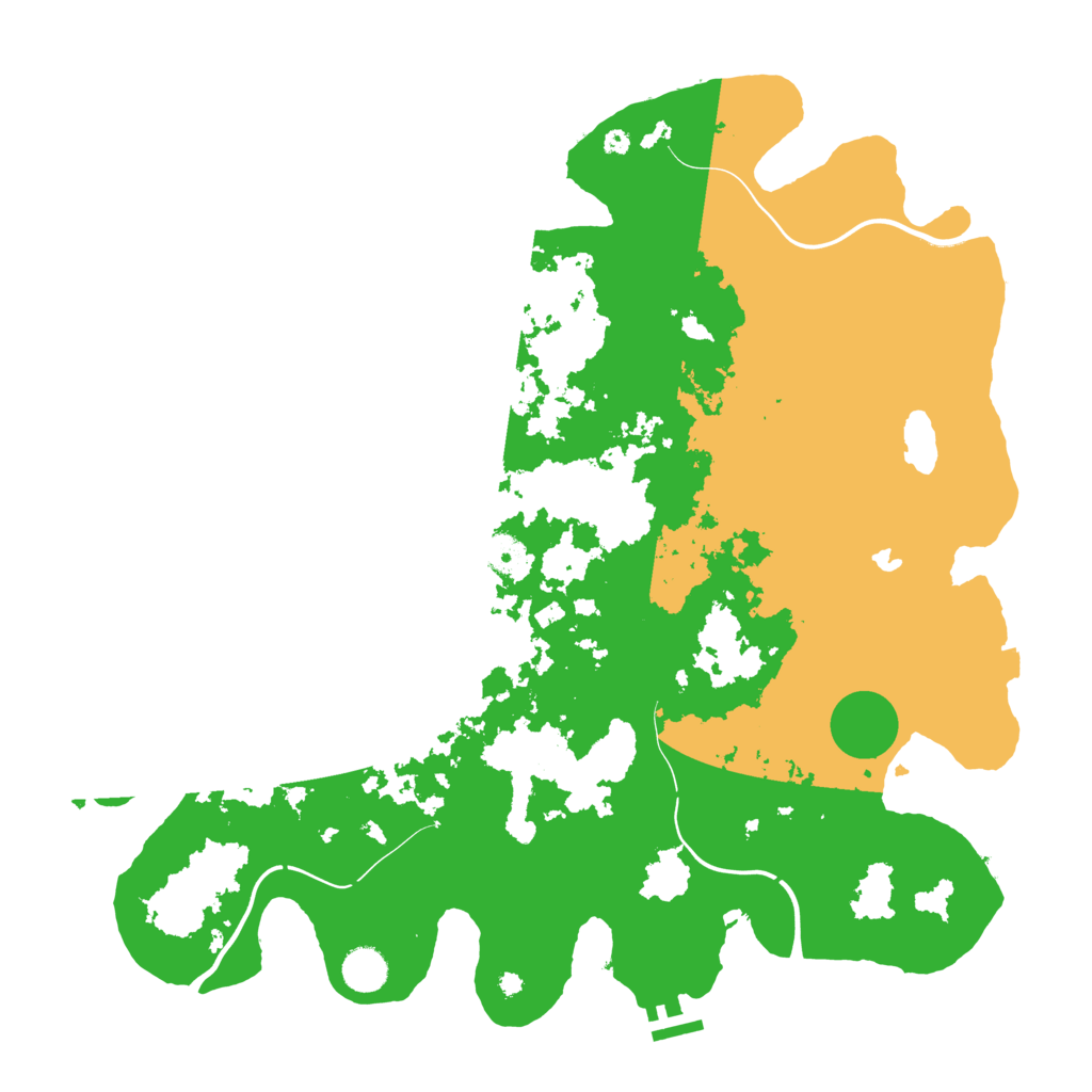 Biome Rust Map: Procedural Map, Size: 4250, Seed: 1620082018