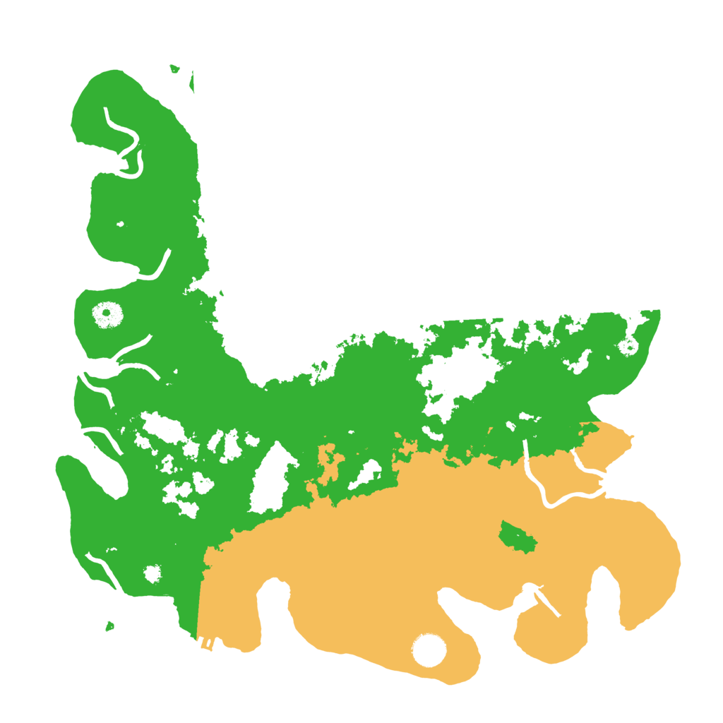 Biome Rust Map: Procedural Map, Size: 3800, Seed: 1576761727