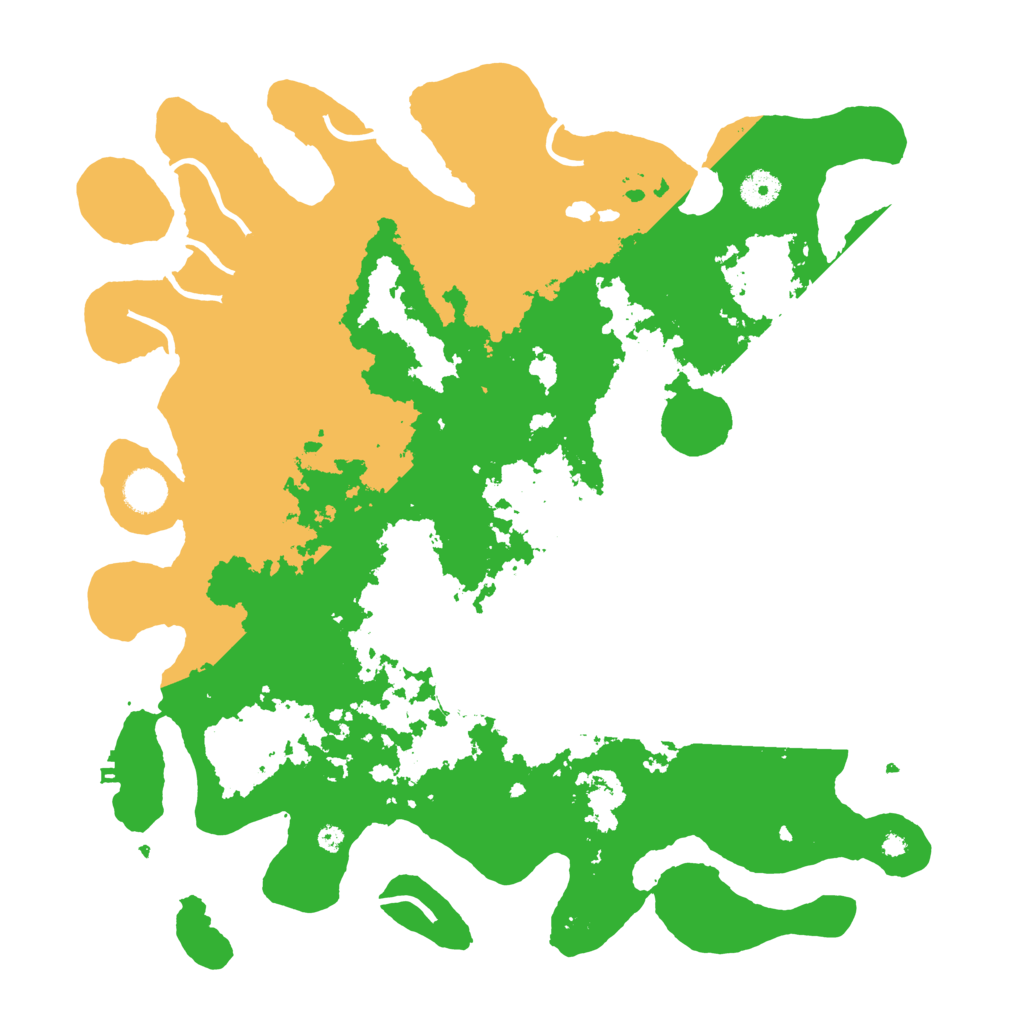 Biome Rust Map: Procedural Map, Size: 4100, Seed: 46835