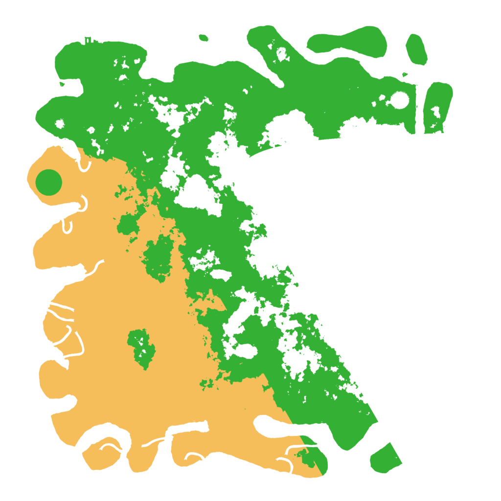 Biome Rust Map: Procedural Map, Size: 5000, Seed: 652505279