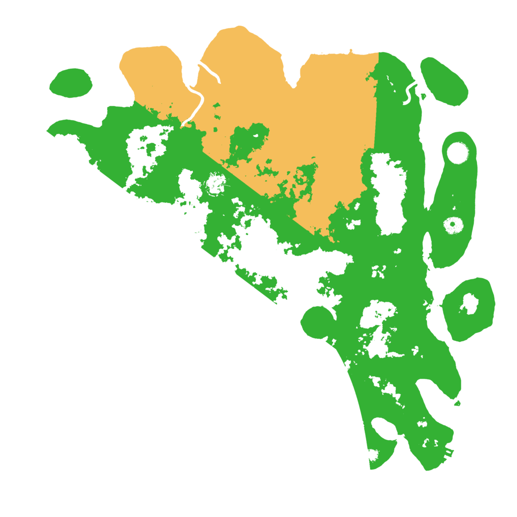 Biome Rust Map: Procedural Map, Size: 4250, Seed: 53887436