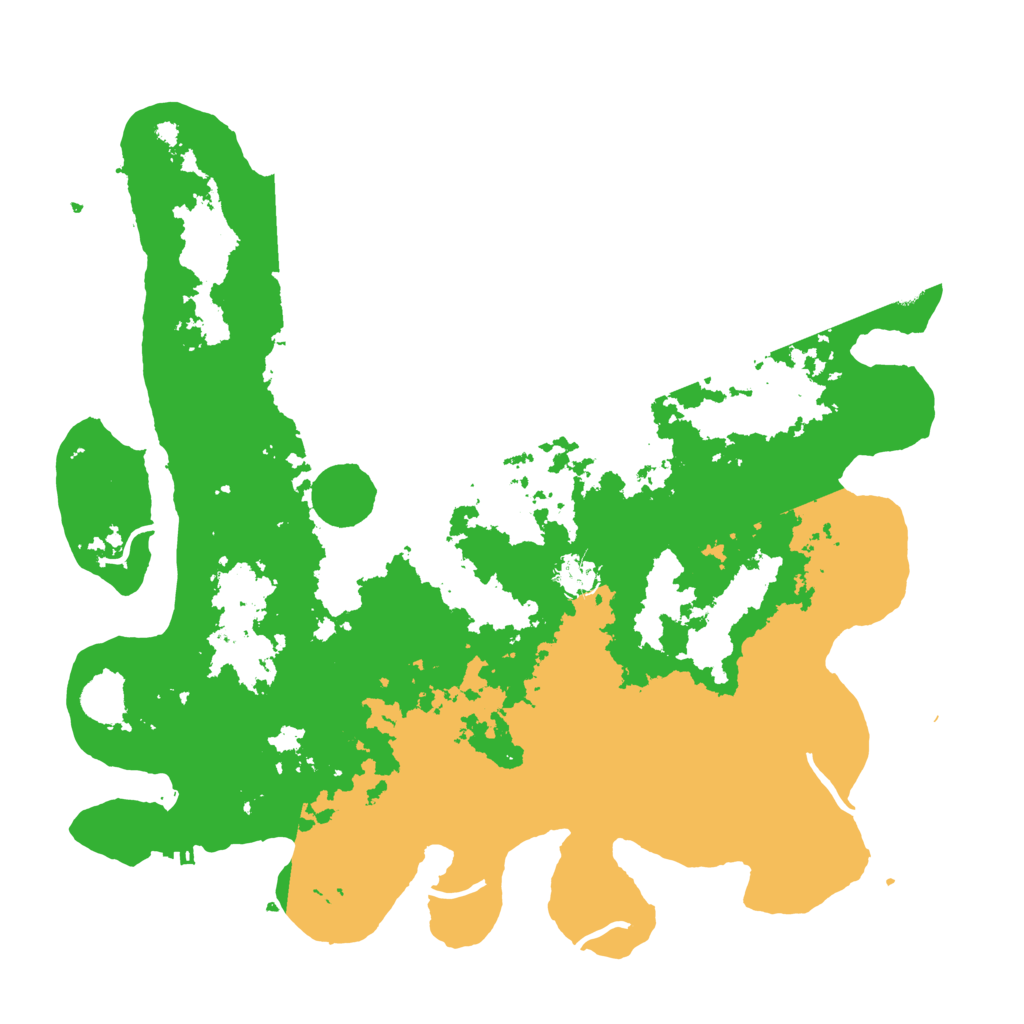 Biome Rust Map: Procedural Map, Size: 4300, Seed: 79723