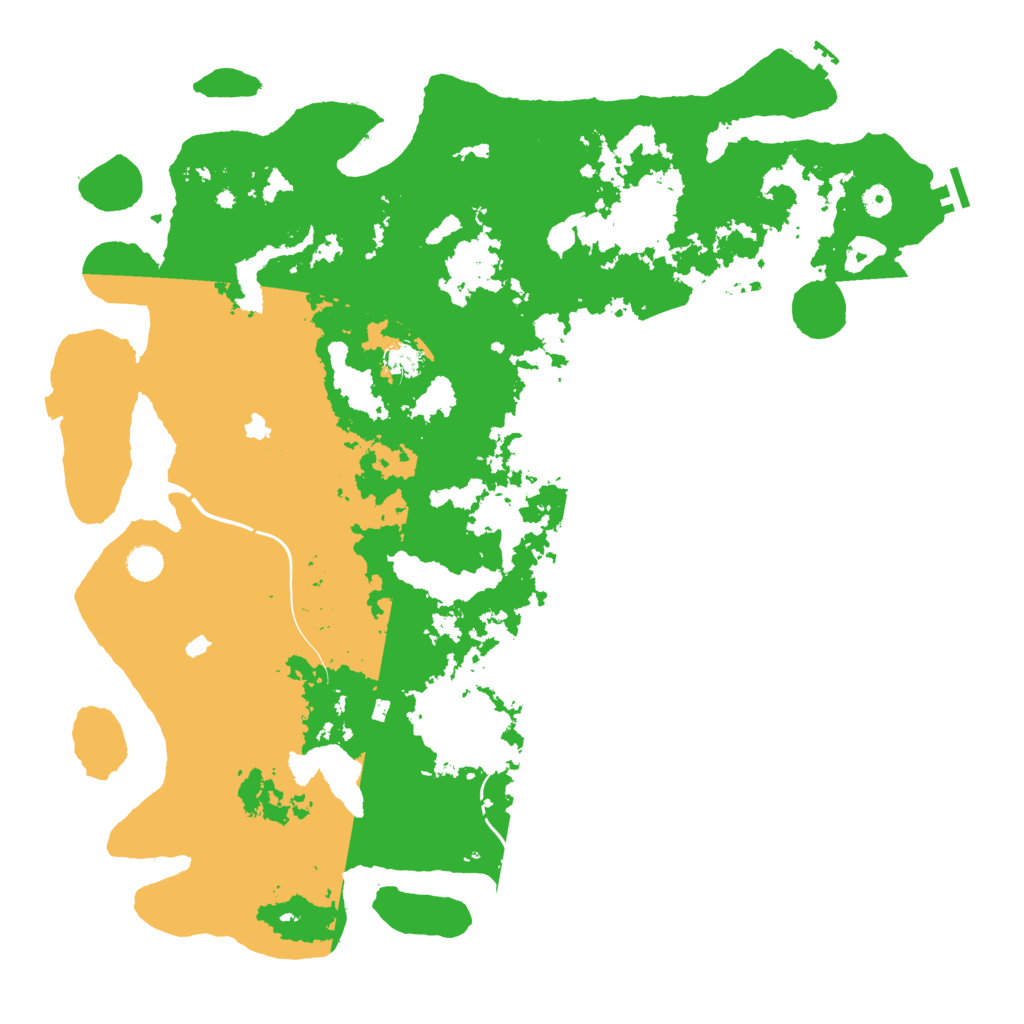 Biome Rust Map: Procedural Map, Size: 5000, Seed: 9237632