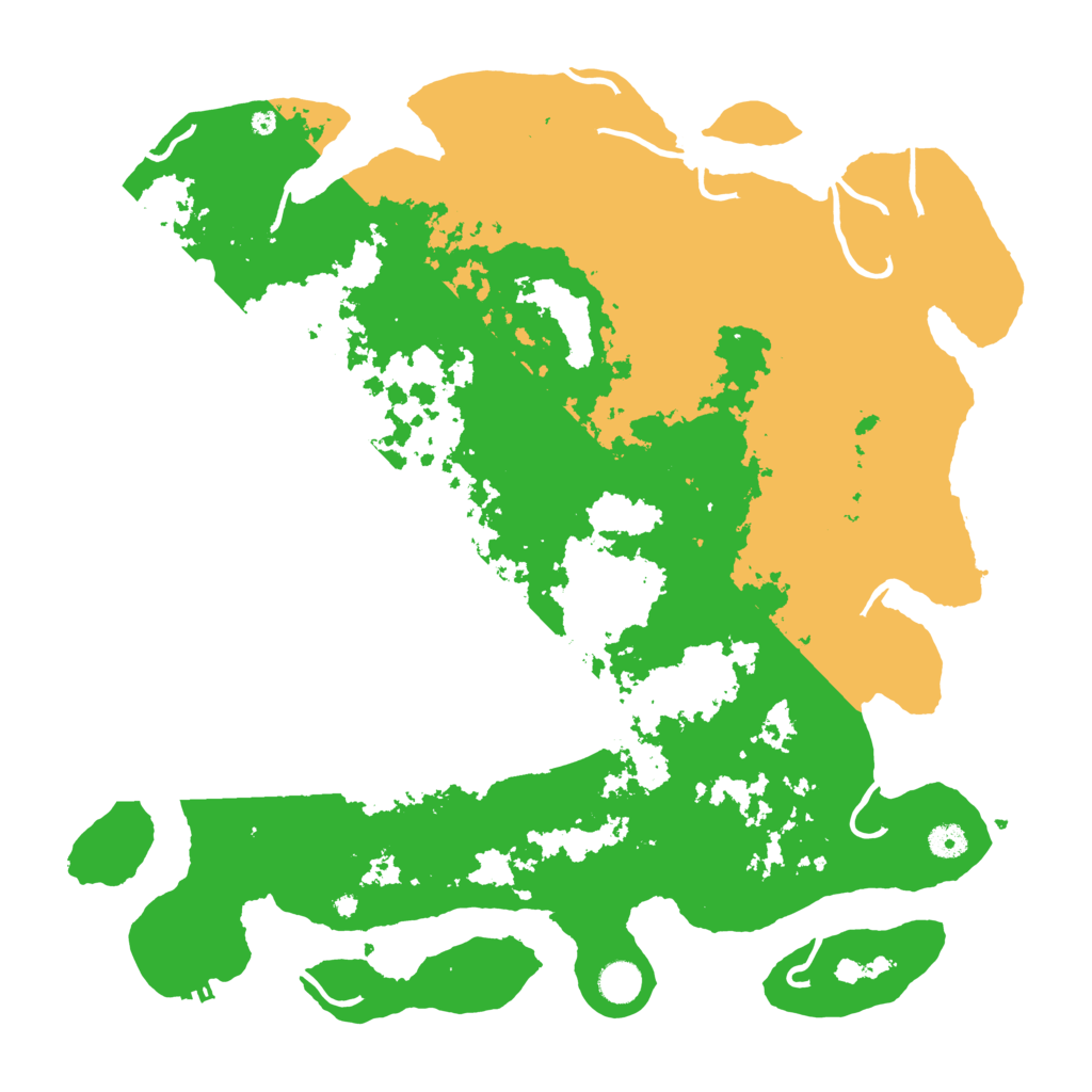 Biome Rust Map: Procedural Map, Size: 4500, Seed: 801431630