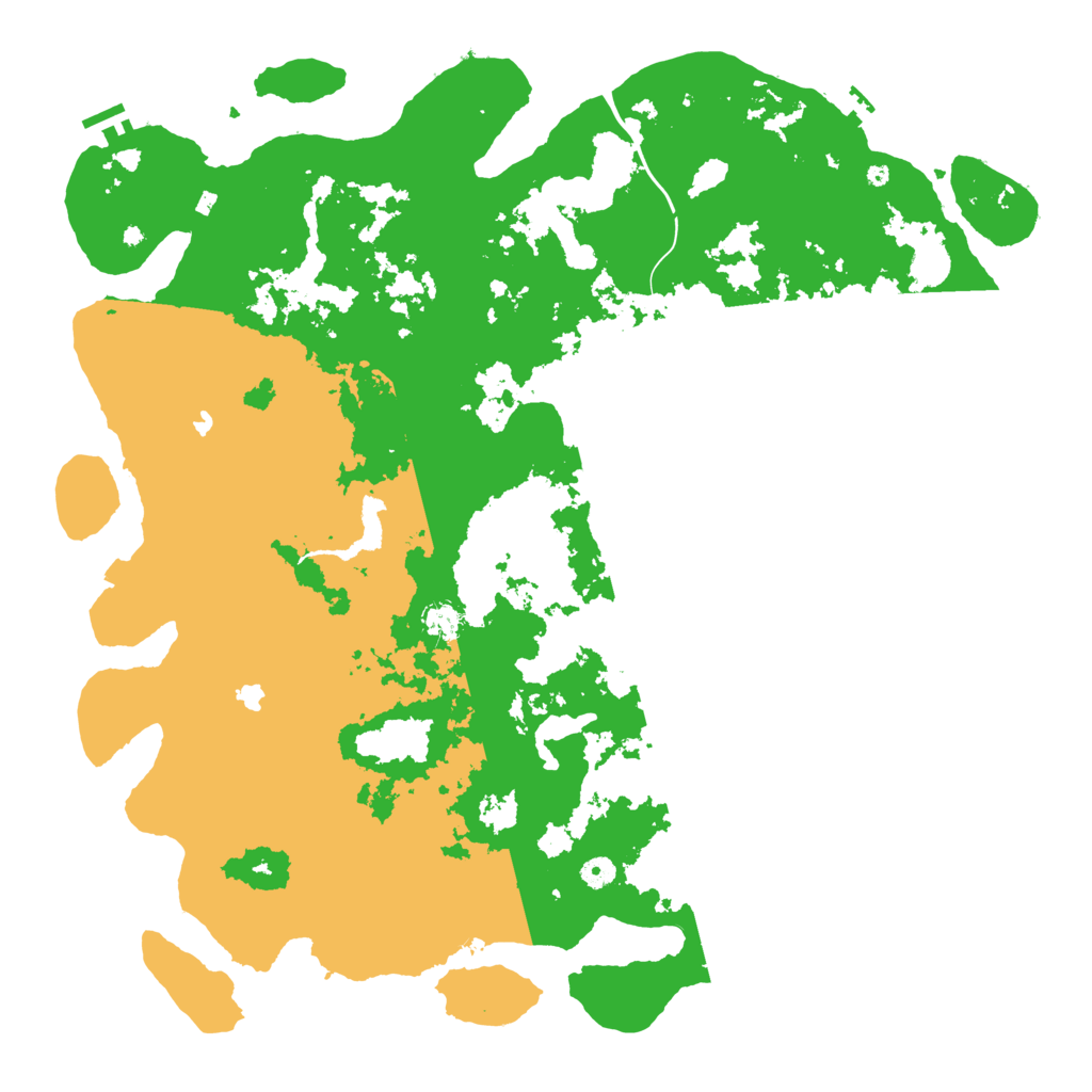 Biome Rust Map: Procedural Map, Size: 5000, Seed: 50054004