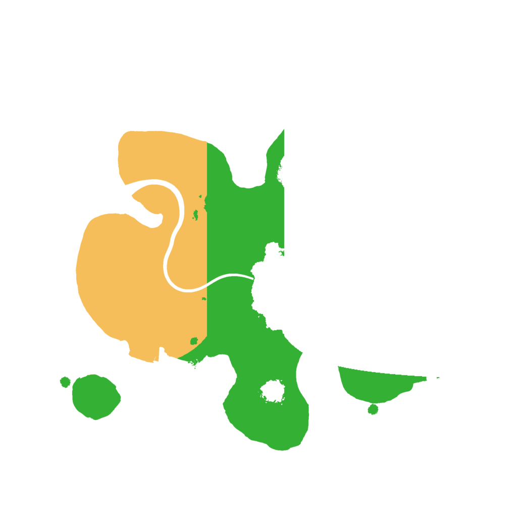 Biome Rust Map: Procedural Map, Size: 2000, Seed: 1956379164