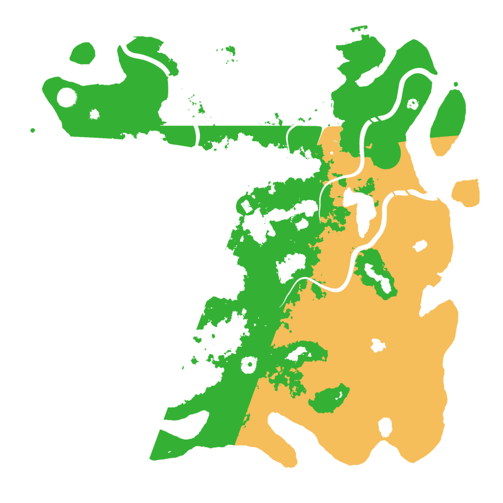 Biome Rust Map: Procedural Map, Size: 4500, Seed: 66144