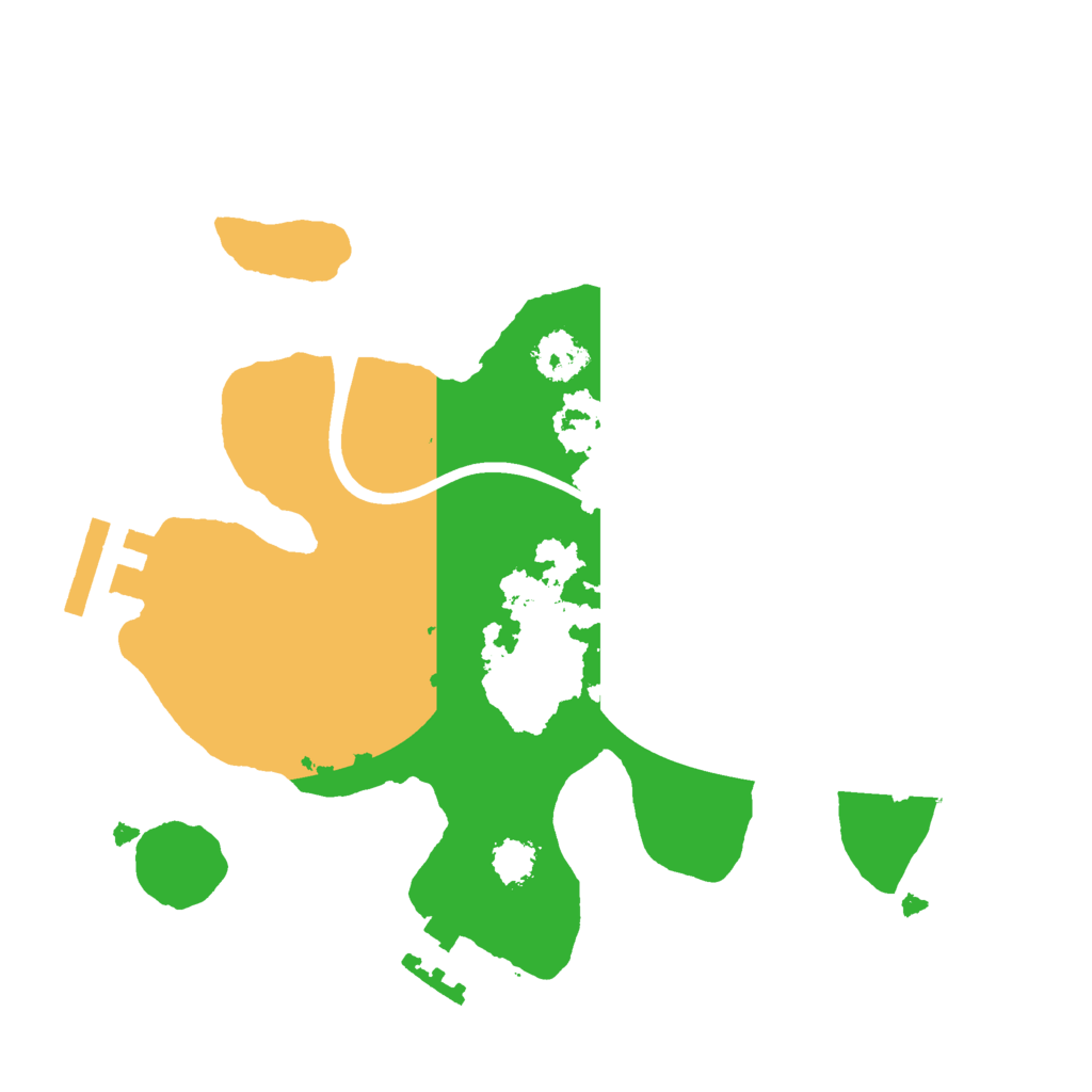 Biome Rust Map: Procedural Map, Size: 2250, Seed: 1956379164