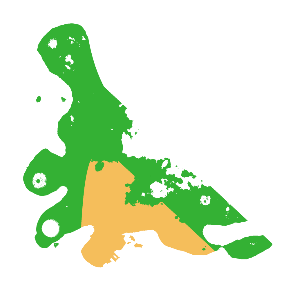 Biome Rust Map: Procedural Map, Size: 3000, Seed: 2097357009