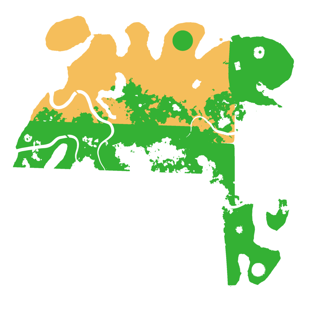 Biome Rust Map: Procedural Map, Size: 4050, Seed: 2057366087