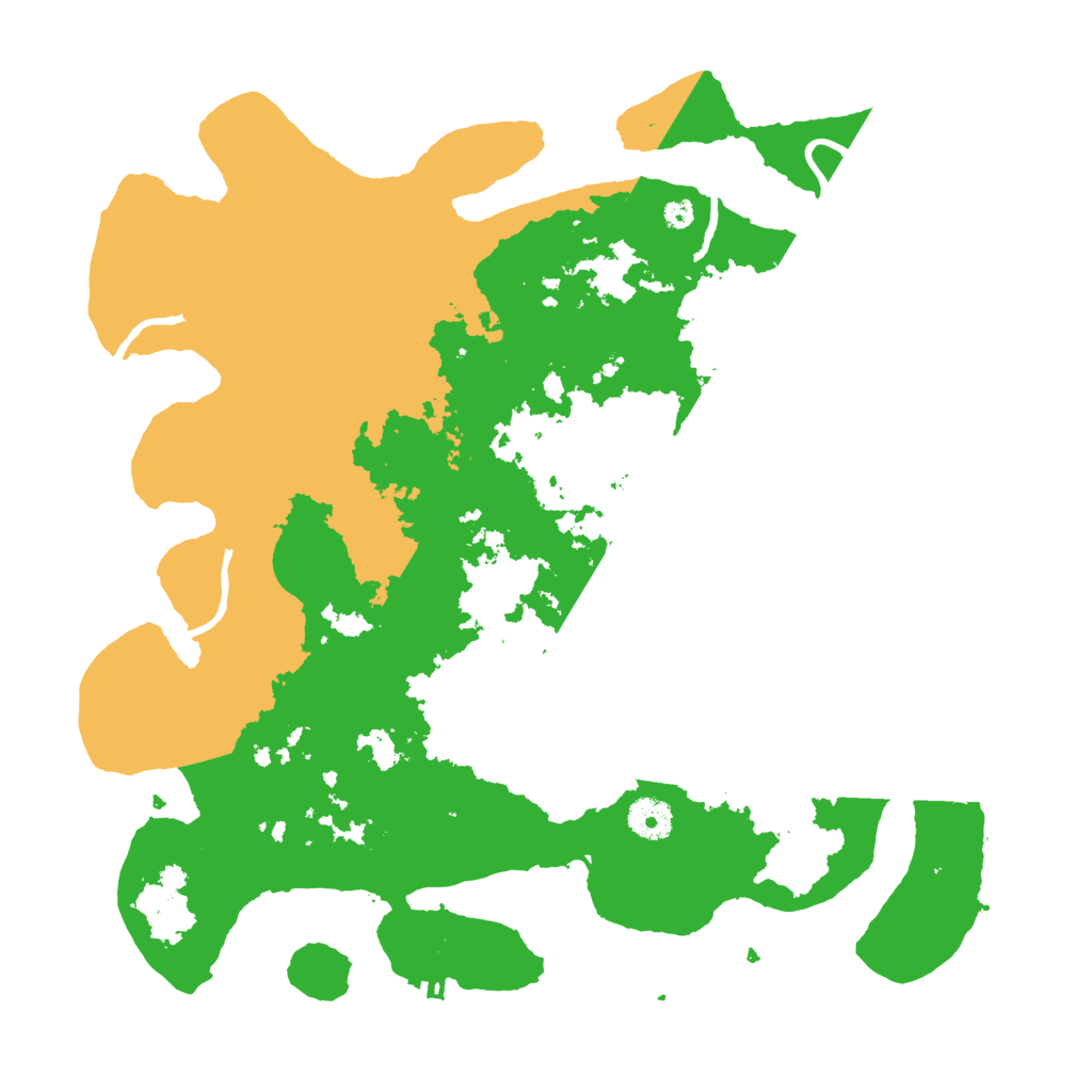 Biome Rust Map: Procedural Map, Size: 3800, Seed: 3452345