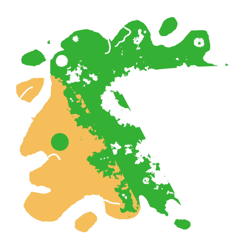Biome Rust Map: Procedural Map, Size: 3700, Seed: 1300943973