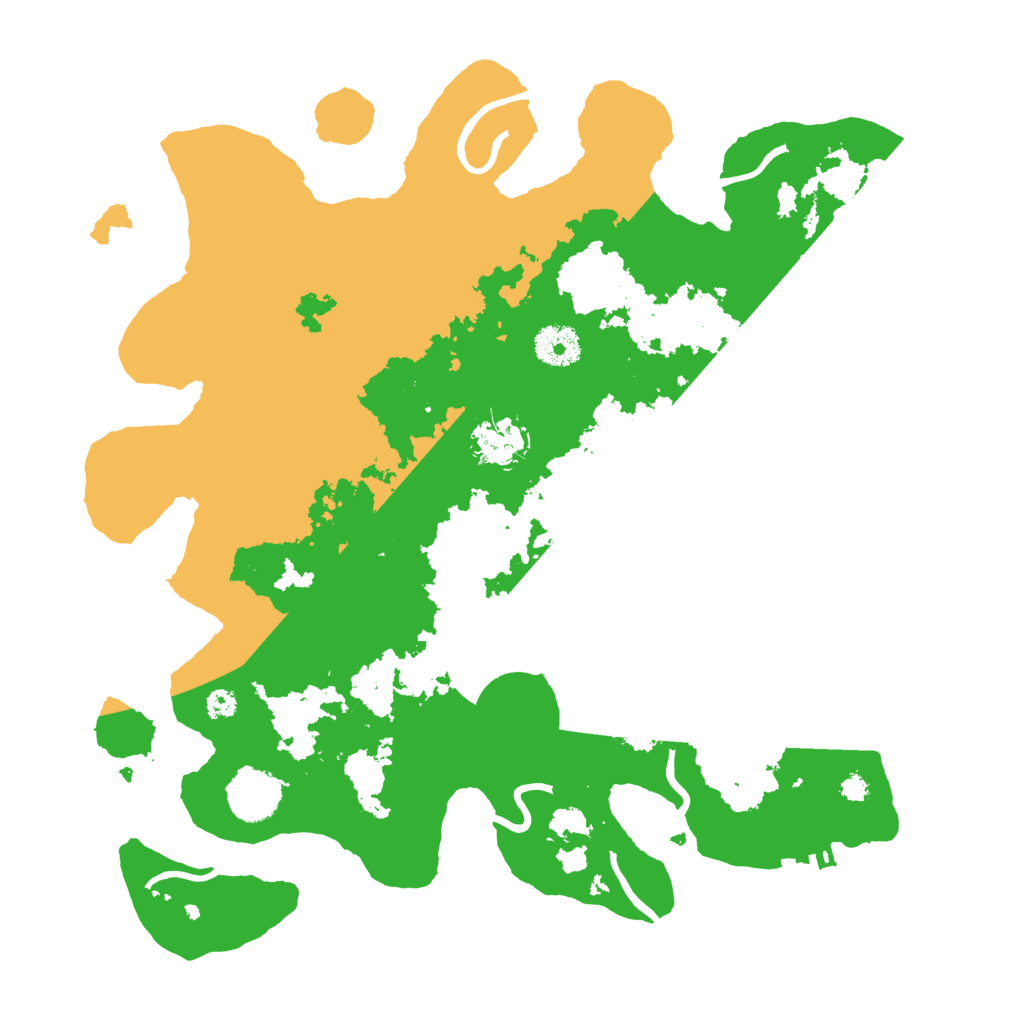 Biome Rust Map: Procedural Map, Size: 3500, Seed: 1678742366