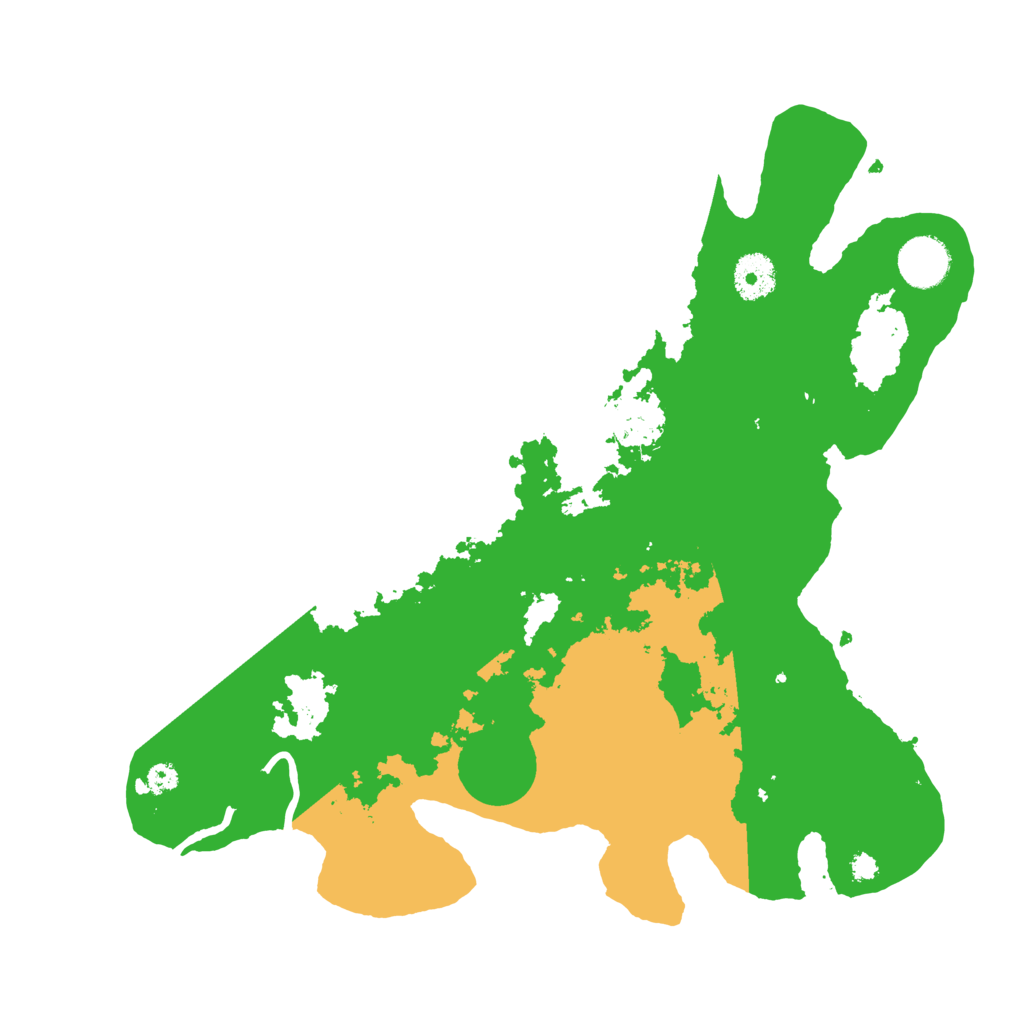 Biome Rust Map: Procedural Map, Size: 3500, Seed: 917146702