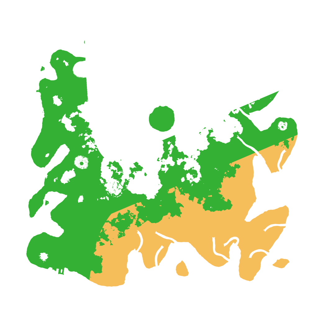 Biome Rust Map: Procedural Map, Size: 3500, Seed: 2006304207