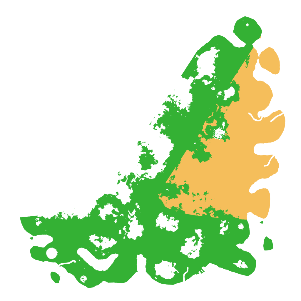 Biome Rust Map: Procedural Map, Size: 4800, Seed: 1197014540